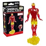 BePuzzled, Marvel Iron Man Super Hero Original 3D Crystal Puzzle, Perfect for Puzzlers Ages 12 and Up, Challenging to Complete and Beautiful to Display, Collect Them All