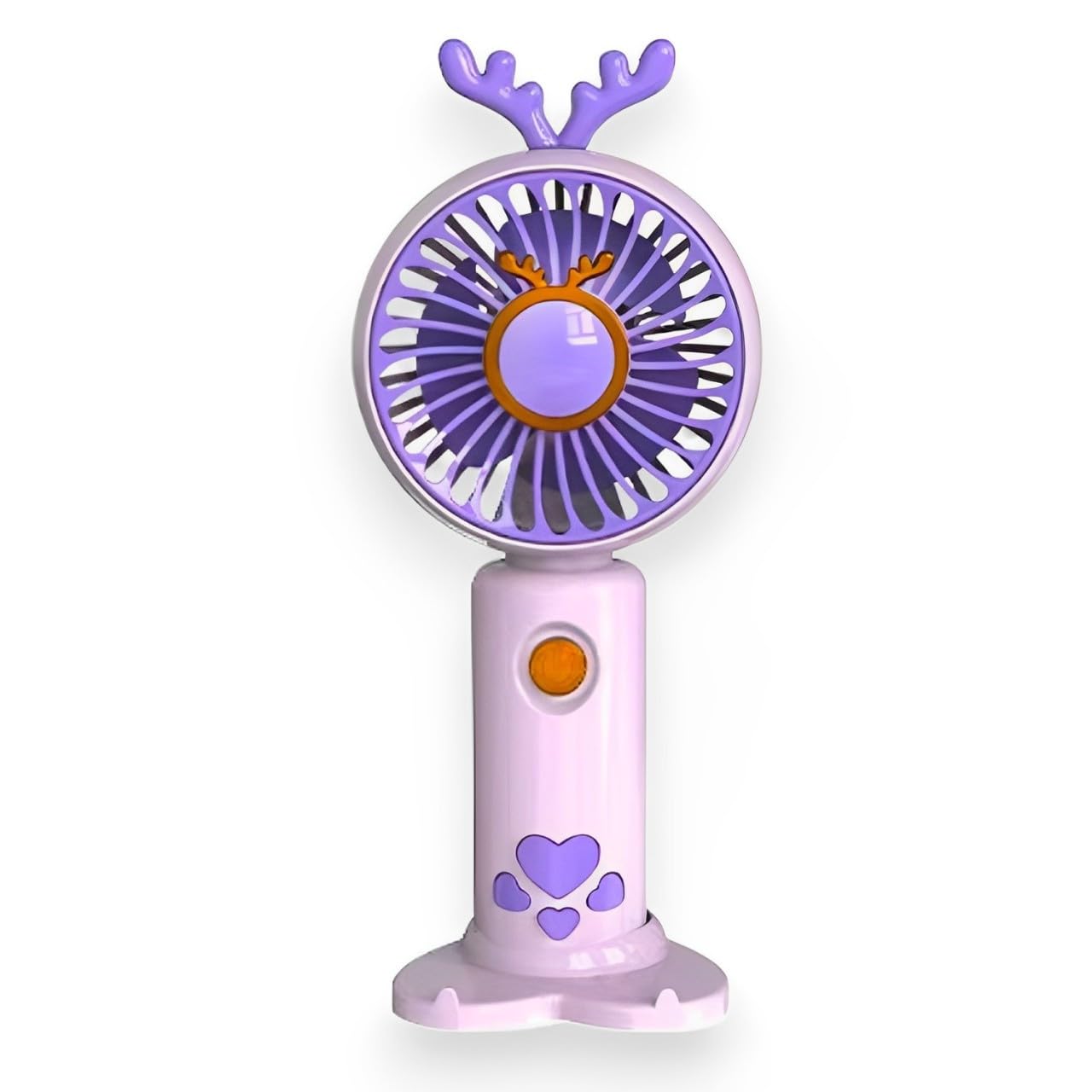 TLISMI Cute Cartoon Style USB Rechargeable Battery Operated Lightweight Mini Handheld Fan with Stand Creative Summer Cooling Personal Small Desktop Fan for Home, Dormitory, Office, Outdoor & Travel (B0D5LJSSH7) Amazon Price History, Amazon Price Tracker