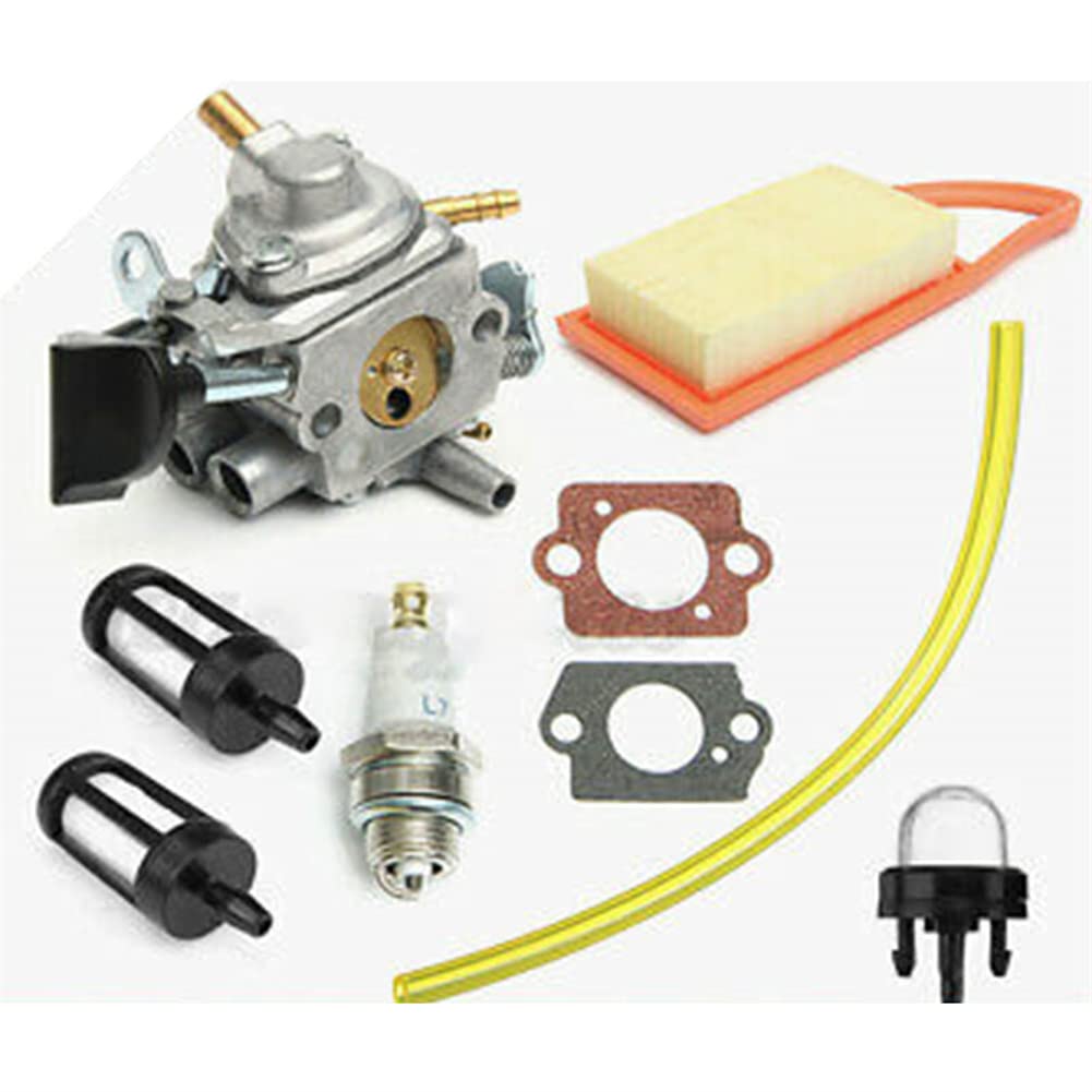 Kit de carburador de sopladores de hojas compatible con Stihl BR500 BR600 BR550 equipo de soplador de mochila, filtro de aire, juntas de línea de combustible, juego de bombillas de imprimación