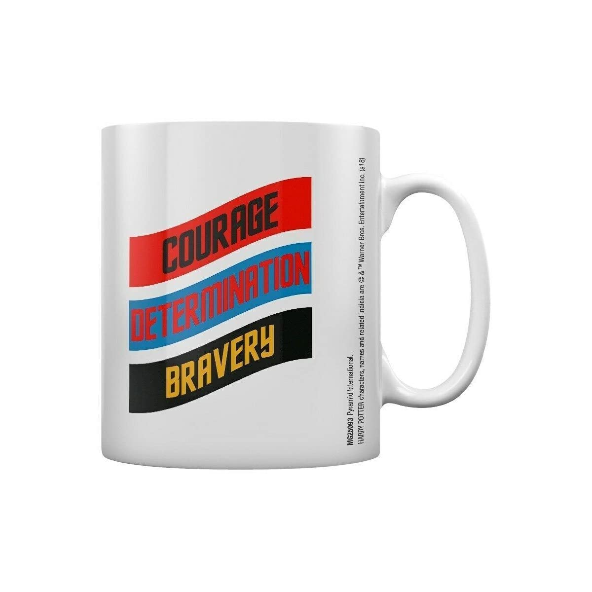 Pyramid International Harry Potter Ceramic Mug with Gryffindor Lion and Character Traits in Presentation Box - Official Merchandise