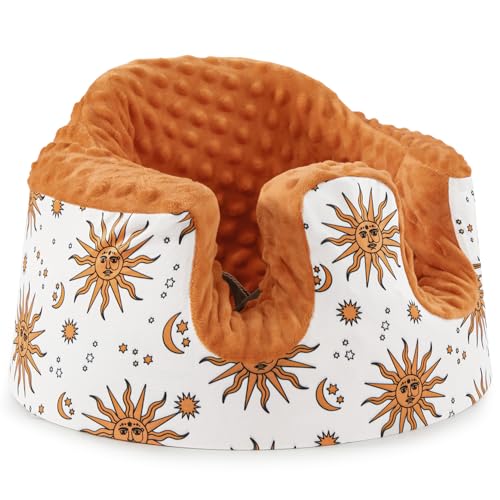 Image of Seat Cover Compatible with Bumbo and Nuby Seat, Booster Seats Accessories, Soft Breathable Cover for Baby Girl Boy, Cover Only