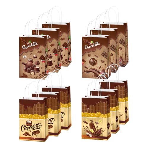 Sacs de fête chocolat contre le désordre : sachet bonbons portable pour table propre