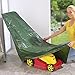 Produktbild TRI Rasenmäher-Abdeckung, Schutzplane, Abdeckplane, Abdeckhaube, wetterfest, Rasenmäher Garage, grün, Kunststoff, 96 x 51 x 103 cm, quer: 172 cm