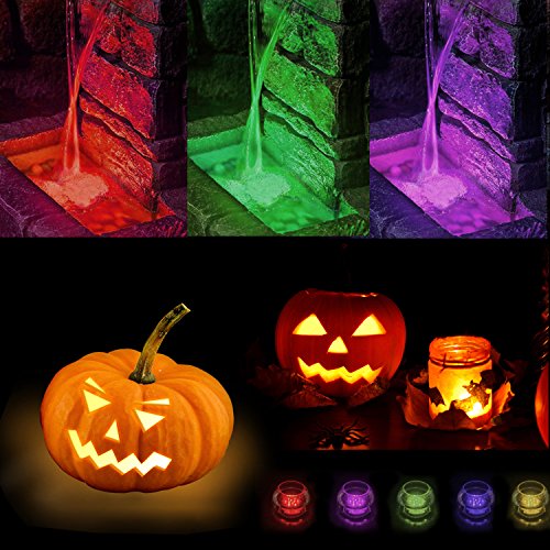 COOLWEST RGB Sommergibili Luci Batteria