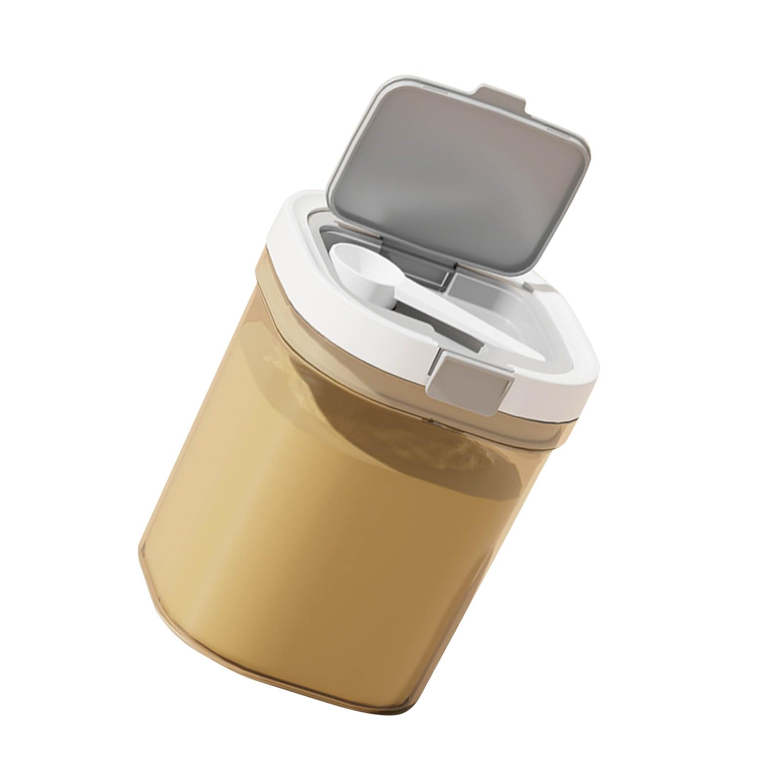 Kalttoy Sealed Food Storage Container 1300ML Large Capacity Stackable Kitchen Organiser for Coffee Dry Goods Proof Kitchen Storage Canister