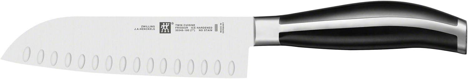 Zwilling Twin cuisine Santoku knife Silver/Black