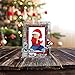 Neil Enterprises Inc. Pewter Winter Snowman Christmas Picture Frame