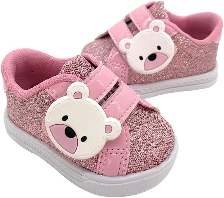 Tênis Sapatinho Infantil Menina Menino Urso Com Brilho Para Bebês em promoção! Veja a oferta e mais achadinhos de Sapatos Infantis Hoje é o melhor dia para comprar Tênis Sapatinho Infantil Menina Menino Urso Com Brilho Para Bebês com aquele preço maroto! Promoção! Aproveite a oferta!