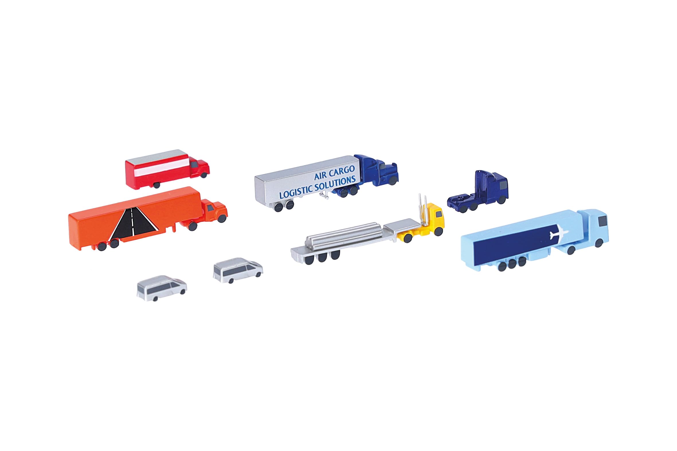 Herpa Accessori Trucks and Vans Set Accessori Aeroporto in scala 1:500, Camion e Modellini, Accessori per Modellismo Ferroviario, modello in miniatura, plastica