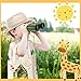 Haysandy 48 Pcs Kids Explorer Costume Set Include Plastic Explorer Safari Hats Jungle Party Vest Safari Tote Bag Adventure Binoculars for Kids Activities Jungle Zoo Birthday Party Supplies Favors
