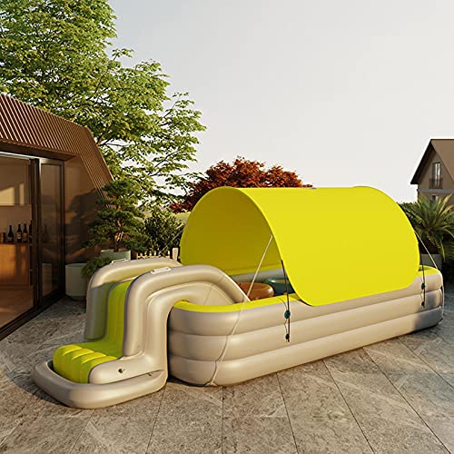 PERFECTHA Familie Outdoor Swim Center Stof-Proof Opblazen Kiddie Pool met Dubbele Drains voor Snellere Drainage voor… - Image 3