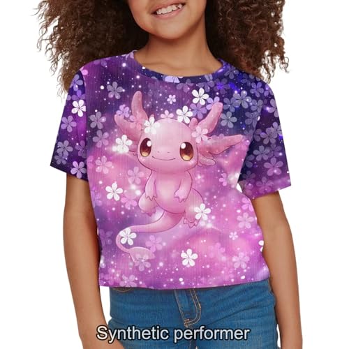 Image of 4th of July Shirt for Girls 7-8 Years US Flag Crop Tops Kids Outfit Independent Day Graphic Tee-