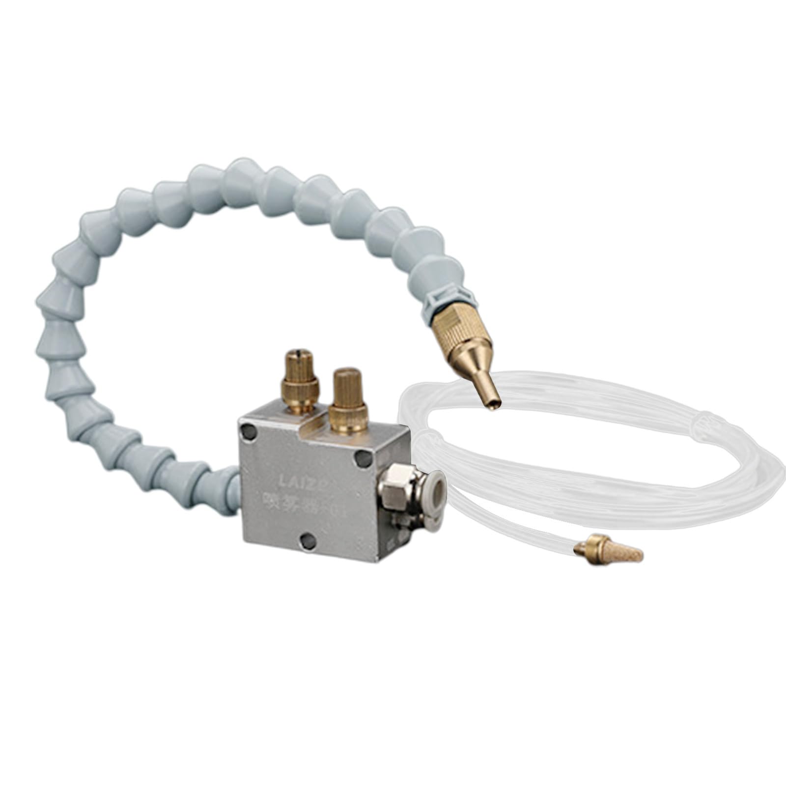 Sistema de pulverización lubricante para refrigerante antiniebla, Without