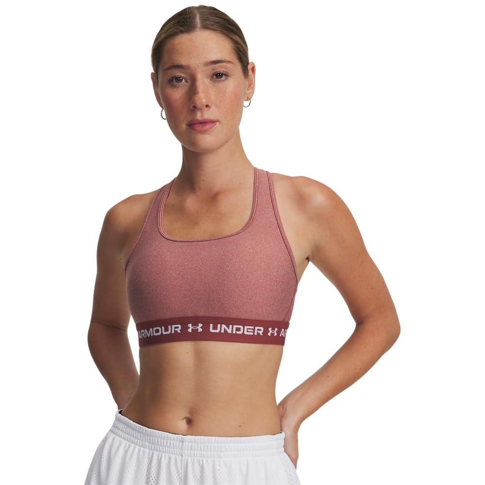 Under Armour Women's Crossback Mid Impact Sports Bra
