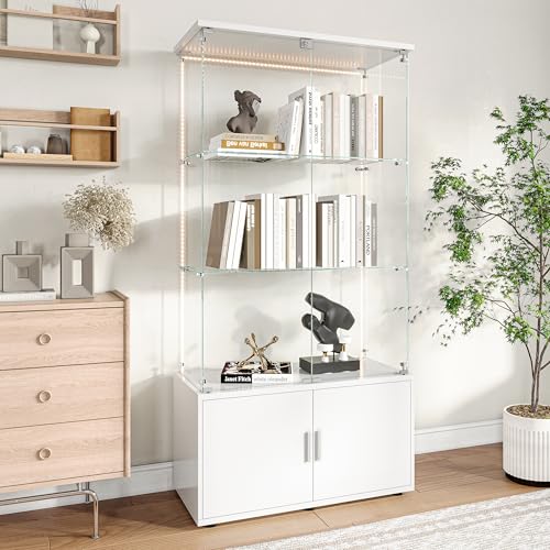 Vitrina con LED, armario escaparate de...