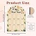 ORIGACH My First Year Baby Growth Photo Display Wood Board - 12 Months Newborn Milestones Picture Frame - Neutral Baby Keepsake Board 1st Birthday Party Nursery Decor New Mom Gift - Jungle Animals