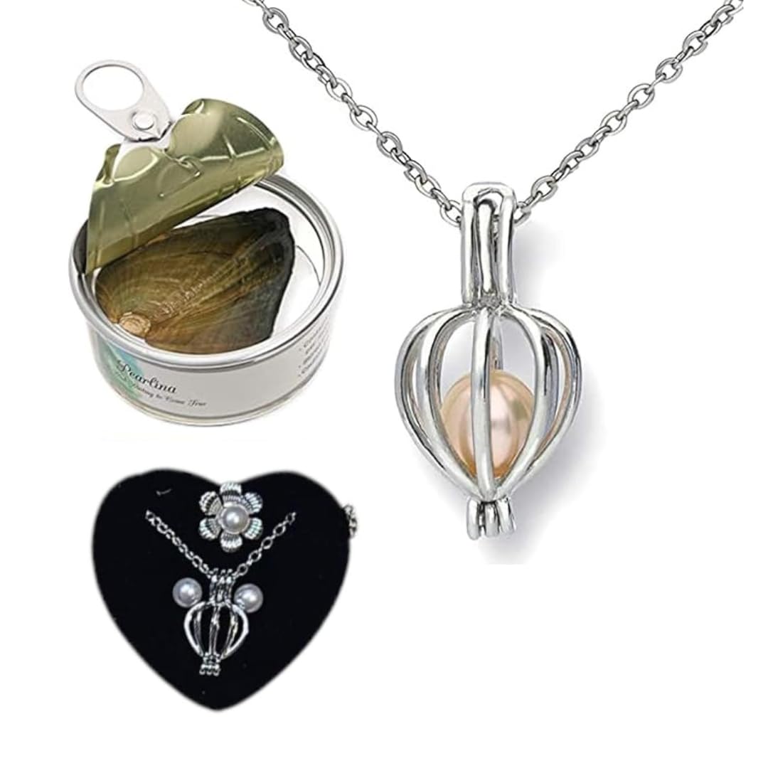 Brijsun Innovations Wish Pearl Necklace Gift Set DIY Kit