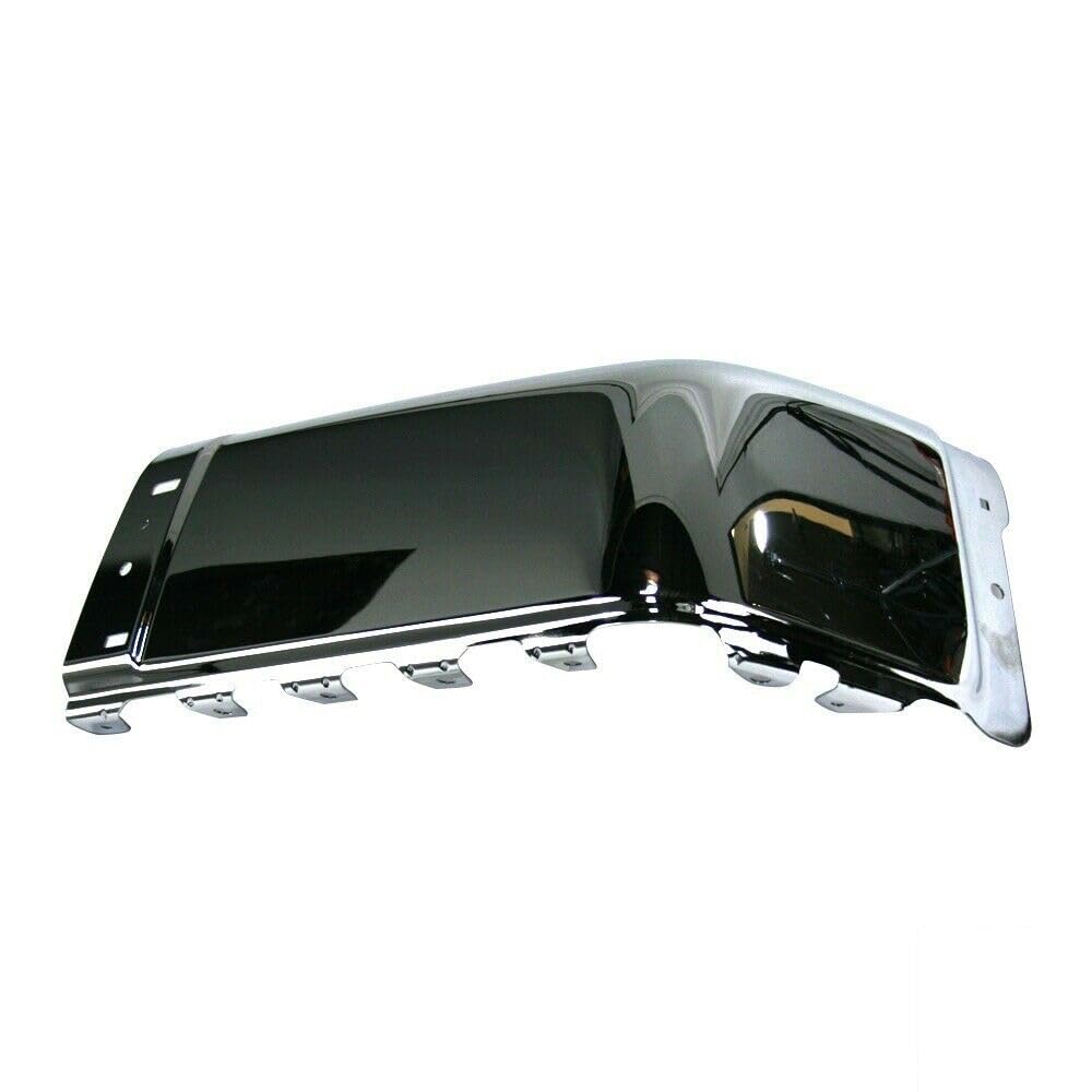 YABRMWC Bumper Rear Left Driver Side for Chevy for GMC for Sierra 2500HD/3500HD 2007-2014 Steel