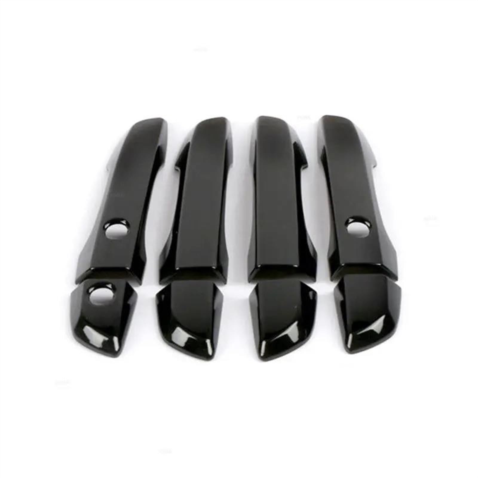 Csspdm Black B Car Door Handle Cover Exterior Trim Decoration Accessories Abs For Civic 10Th 2016-2020 Lhd(Black B)