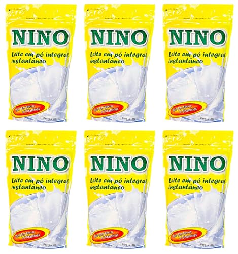 NINO LEITE EM PO INTEGRAL INSTANTANEO 300g - jm S ~N~N - leche en polvo - milk powder (6pc)