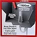 Lint Hair Trapper for filtering Washing Machine Utility Tub and Sink drains-reusable and customizable with built-in overflow guard. Traps Lint, hair and debris from drains, replaces all Mesh filters