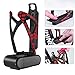 kowaku Sturdy Water Bottle Cage Water Cup Holder Bike Cycling Accessories, Black Red