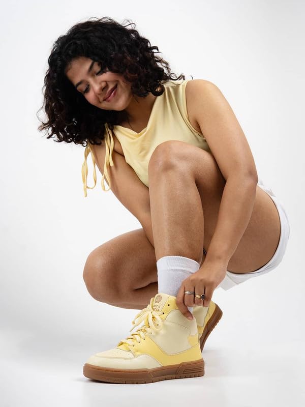 Image of Bacca Bucci ETHEREA Women's Pop High-Top Sneakers Style That Pops-Bold Colors, Fierce Comfort, Summer-Ready Looks