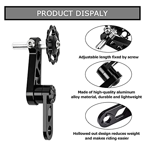 Tendeur de chaîne de vélo avec dérailleur psler pour vélo pliable - 3