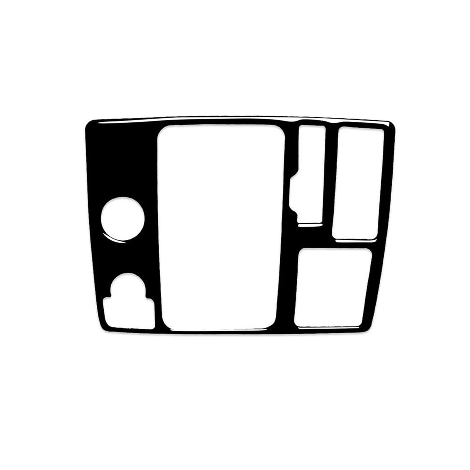 Car Center Console Gear Shift Box Panel Cover Trim Sticker for A6 S6 C7 A7 S7 4G8 2012-2018 Interior Decoration(RHD)