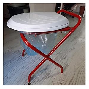 UZMAN- Portable Camping Toilette Klapptoilette WC Reise/Zelten Mobile Outdoor Toiletten Campingtoilette