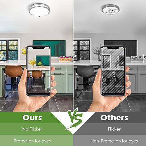 Image of 18 Inch Dimmable LED Ceiling Lights Fixtures, Super Bright 50W 5600 Lumens