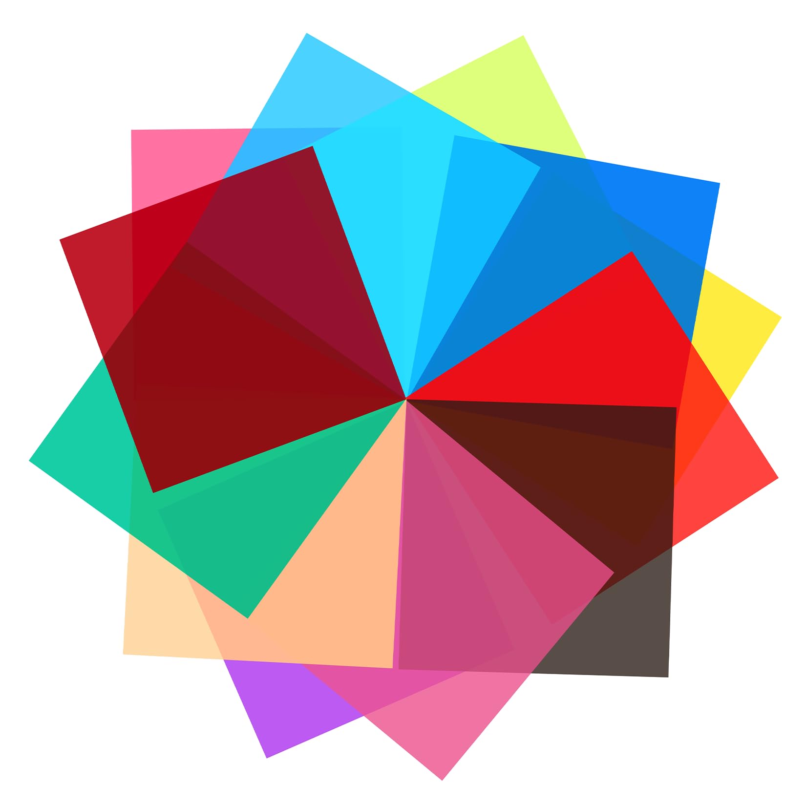 12pcs Gel Light Filter Color Correction Colored Overlays Transparent Color Film Lighting Gel Filter Plastic Sheets Correction for Film, Video, Photo,