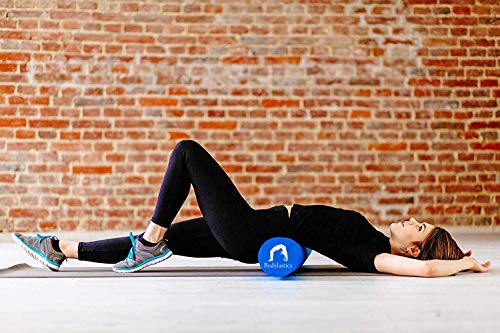Image of Bodylastics Foam Roller (30 x 15 cms) for Deep Tissue Massage, Relief from Sore Muscles Pain, Pre & Post Exercise Fitness Workout Sessions