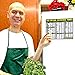 Air Fryer Cooking Times Chart Magnet - Extra Large Easy to Read Airfryer Magnetic Cheat Sheet - Healthy Airfryers Cookbook Accessory Liners Food Kitchen Conversion - Air Fryer Oven Accessories (Grey)