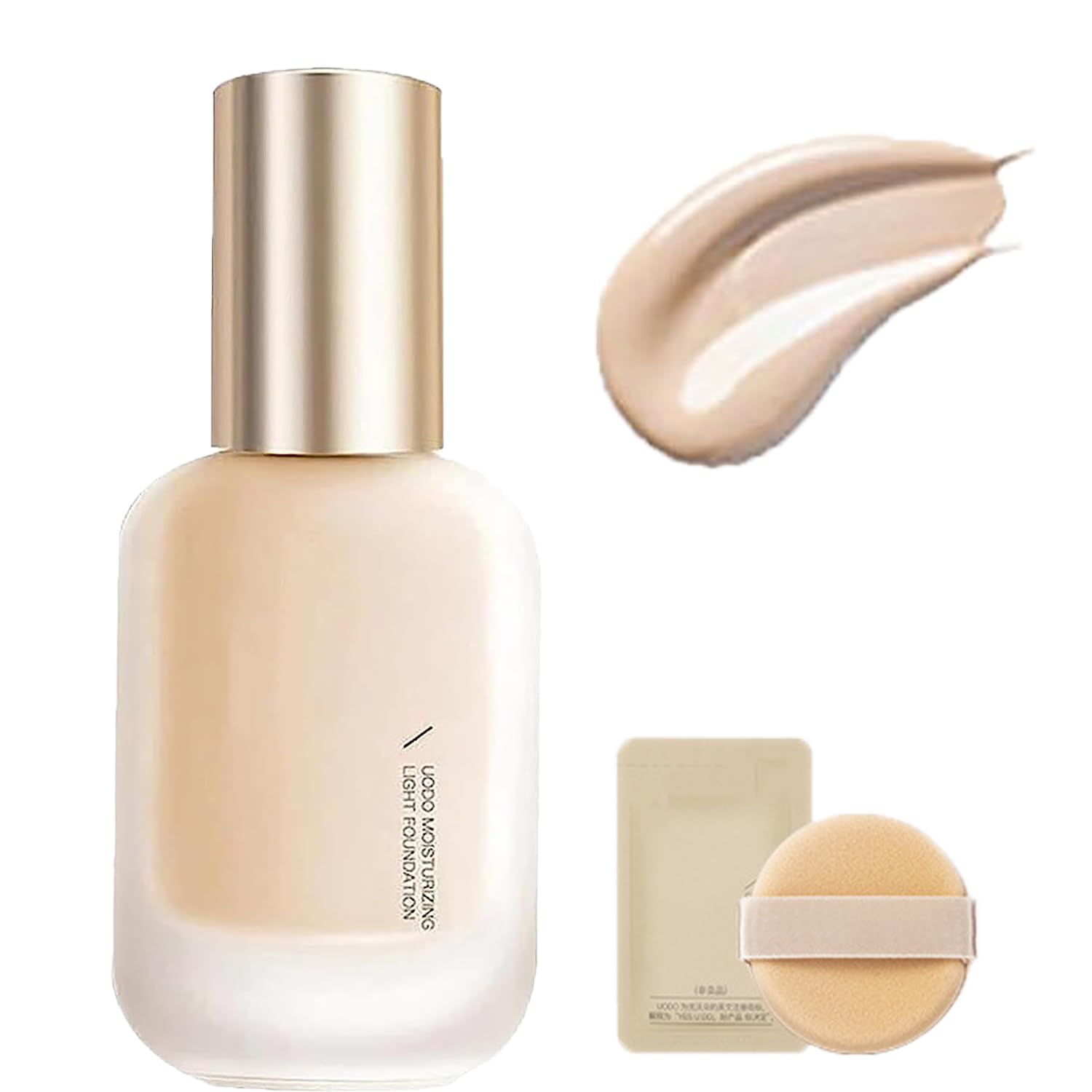 Foundation, Liquid Foundation, Moisturizing Light Foundation, Foundation Makeup, Matte Long Lasting Foundation, Moisturizing Foundation (Moisturize W02#Bright Skin)