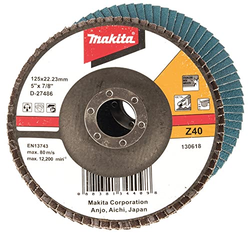 D-27486 Grit Flap Disc 4.92In Z40