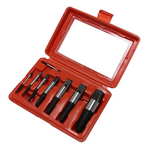 Hilka 12400008 Stud Screw Extractor, 8 Piece