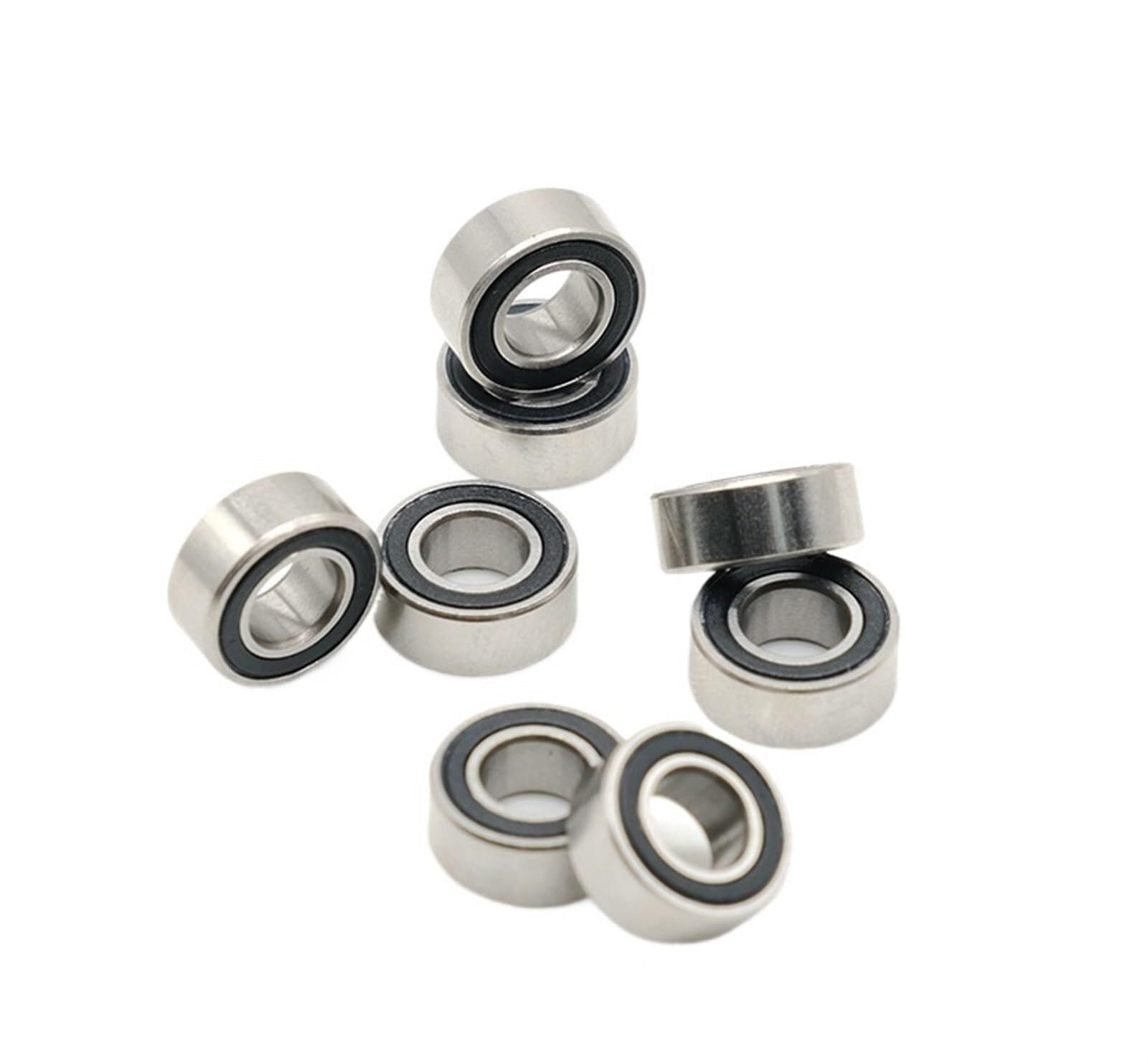 Aspectos, Bimetal Seal Shield Micro rodamiento rígido de bolas 10 Uds SMR117-2RS 7x11x3mm ABEC-7 rodamientos de bolas de acero inoxidable en miniatura rodamiento sellado