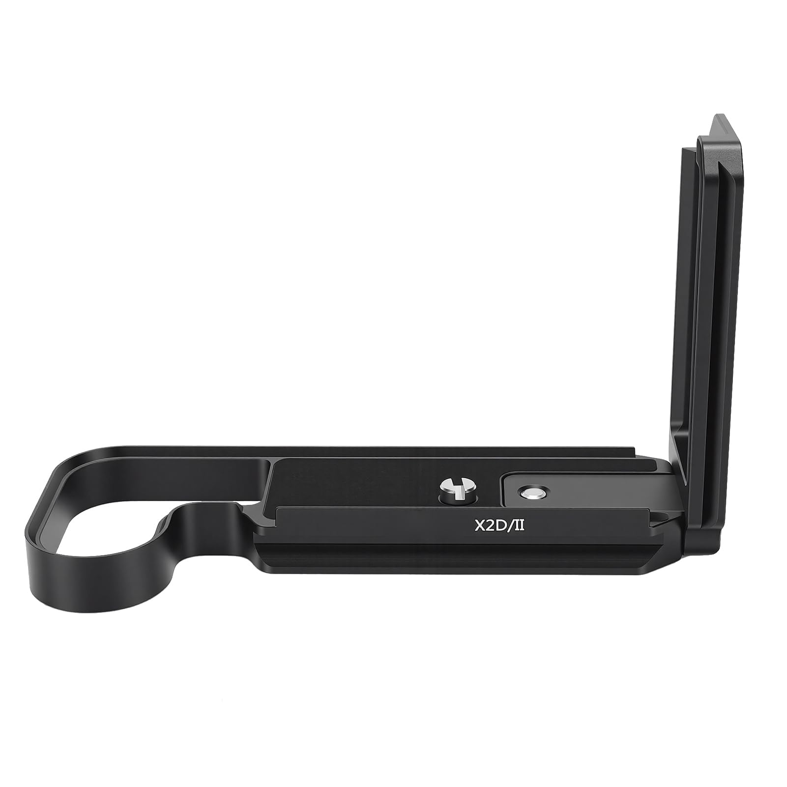 ASHATA Staffa a L per Fotocamera con Foro Filettato 1/4in 3/8in, Supporto | Aluminum Alloy Tripod Fast Release Plate, Quick Switch Vertical Horizontal Mount, for X2D X2D II
