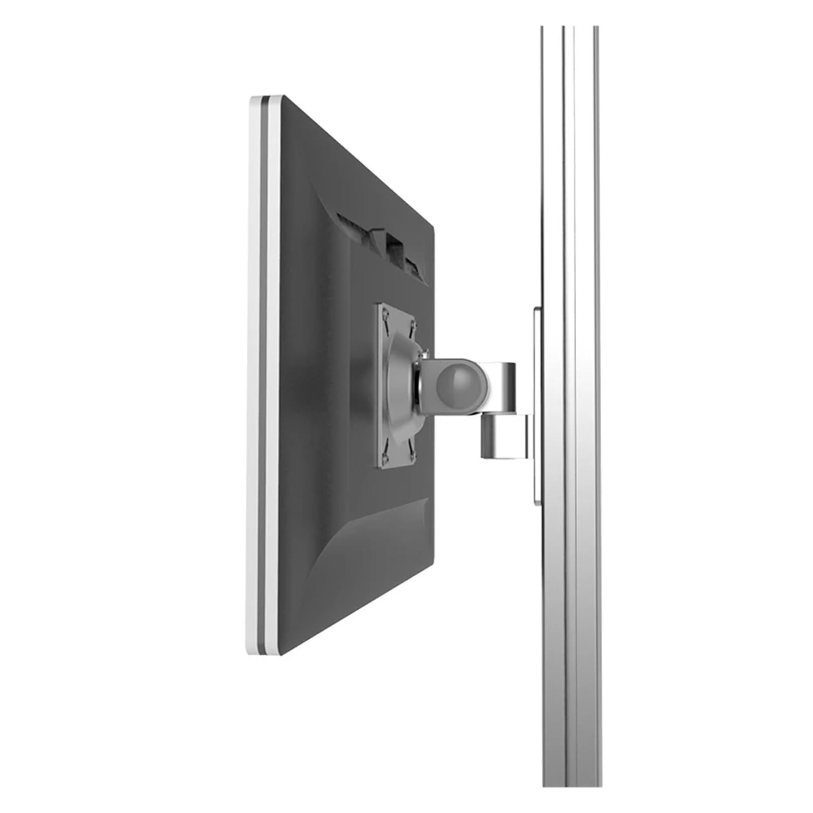 Support de moniteur double usage pour optimiser l'atelier sur profilé 40x40