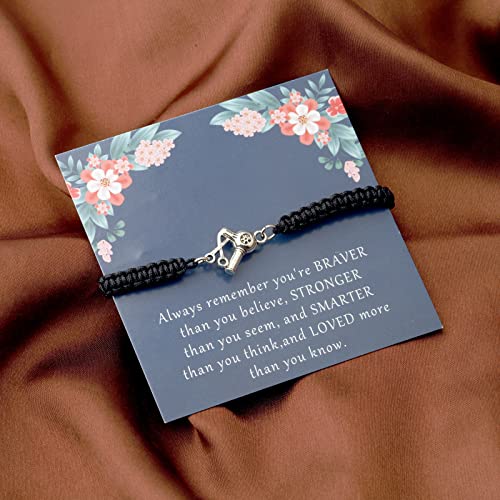 KUIYAI Hairstylist Gift Bracelet Future Hairdresser Gift Hair Dryer Jewelry4