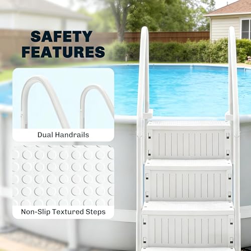 Escalera Ajustable para Piscina GOWE Multicolor miniatura 3