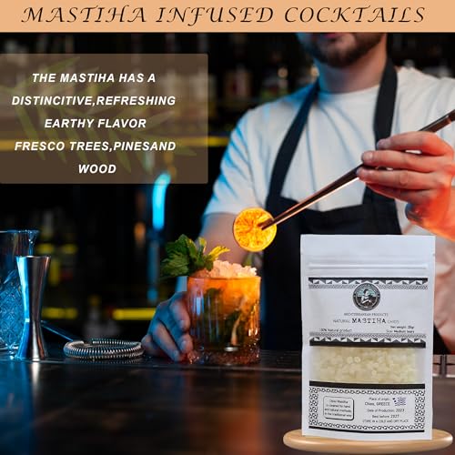 Organic Mastiha Chios 20G – 100% Natural Greek Mastic Gum, Gluten-Free & Sugar-Free Vegan Resin from Greek Farmers, Authentic Mastiha Tears for Daily Use - image 6