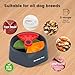 Gardner Pet Dog Slow Feeder Dog Bowl, Dogs Puzzle Enrichment Toy Rotating Plate, 8.45'' M Size with Suction Base for All Breed Sizes Pets, BPA-Free