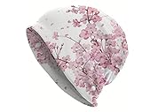 DJC BOUTIQUE Gorro de quimioterapia floral – Pañuelo preatado, bufanda cerrada con flores, Rosa Hydranger, Talla única