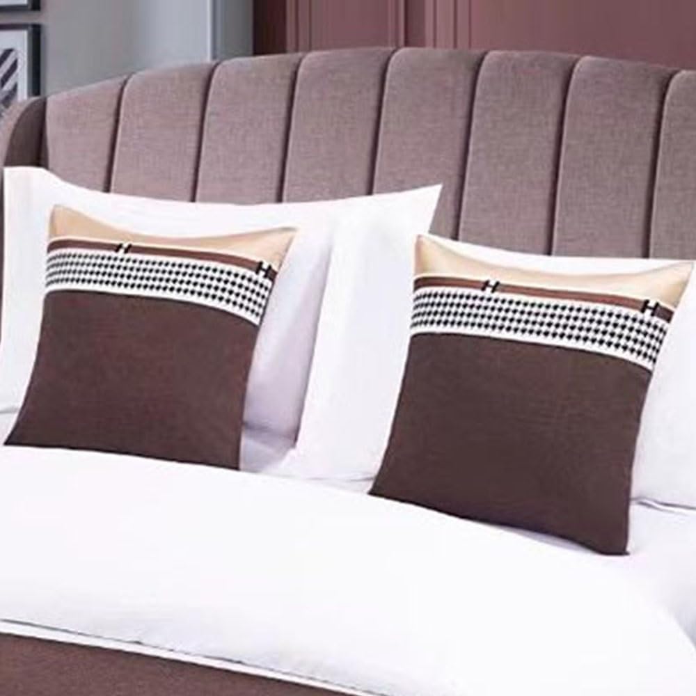 Bed Runners & Scarves, Modern Splicing Bed Runners for King Size Bed, Bed Scarf Protection for Home Hotel Guesthouse Hotel Wedding Room