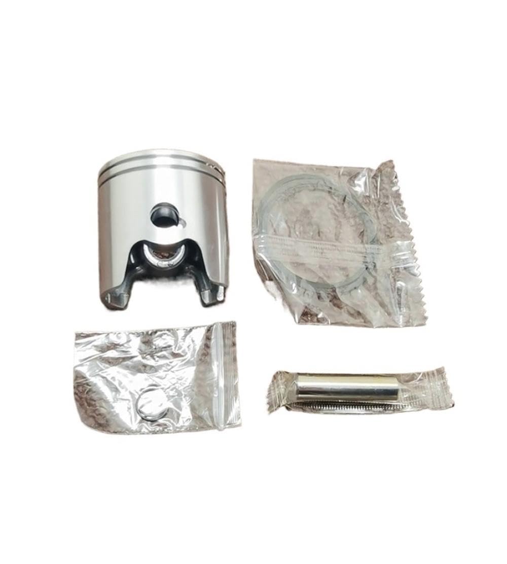 Kit Pistone Con Perno Compatibile Con Moto Jog 50 Diametro Cilindro 47,6mm Misura Perno 10mm(DOUBLE RING)