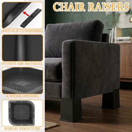 Elevadores de mesa en forma de L para transformar tu salón y ganar espacio bajo el sofá 4