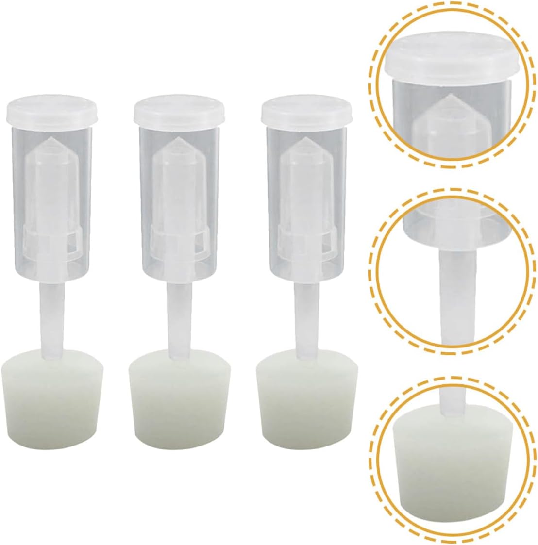 Silicone Wine Airlocks Stopper for Bottle and Test Tube