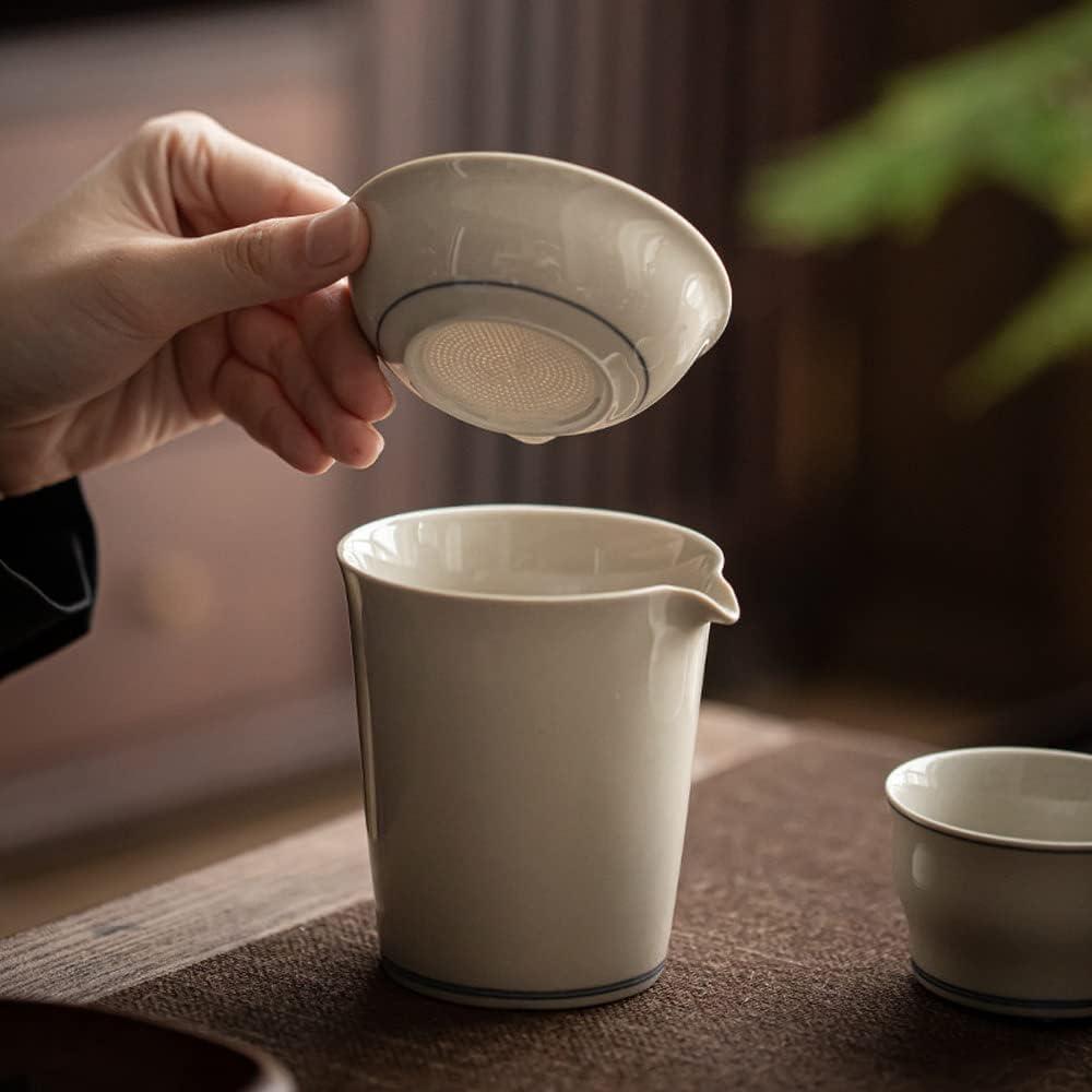 XIALON 3.3inch Tea Filter Creative Ceramic Tea Strainer Tea Set Kung Fu Tea Ceremony Accessories